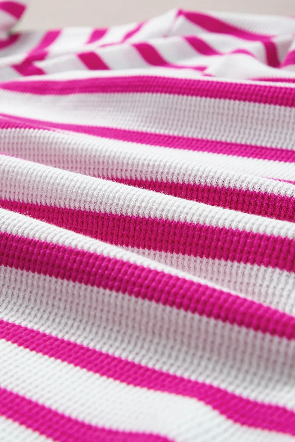 Striped Round Neck Short Sleeve T-Shirt sold by Charming Charlie product image thumbnail 5