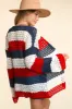 Haptics Full Size Open Front Long Sleeve Stripe Cardigan sold by Charming Charlie