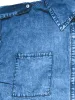 Collared Neck Cap Sleeve Denim Top sold by Charming Charlie