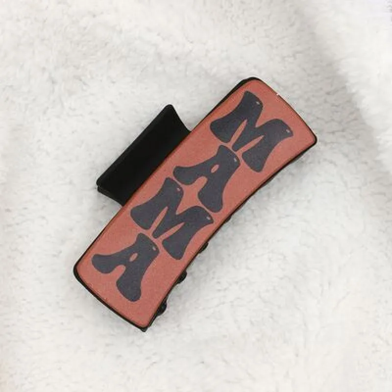 PU Leather Acrylic Claw Clip sold by Charming Charlie