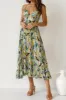 Tied Printed Sleeveless Cami Dress sold by Charming Charlie