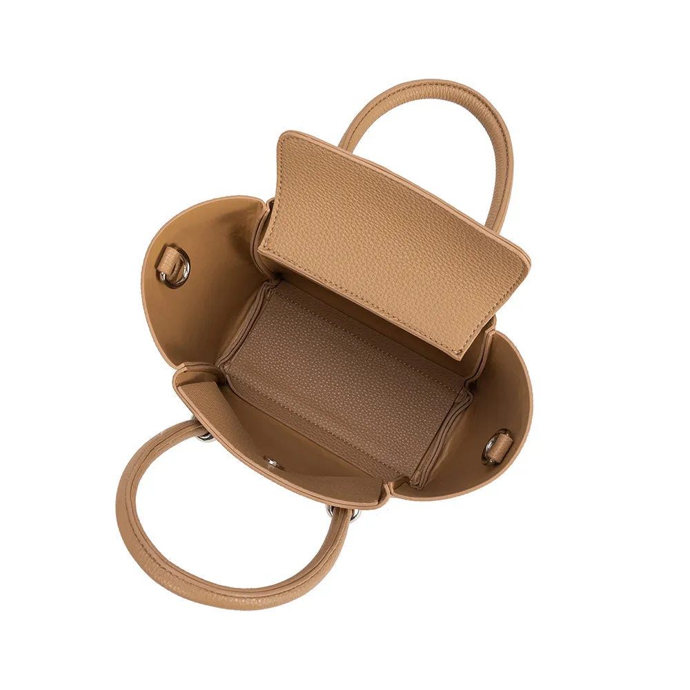 Harlow Nude Recycled Vegan Top Handle Bag sold by Charming Charlie product image thumbnail 5