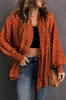Swiss Dot Long Sleeve Shacket sold by Charming Charlie