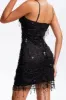 Sequin V-Neck Wrap Cami Dress sold by Charming Charlie