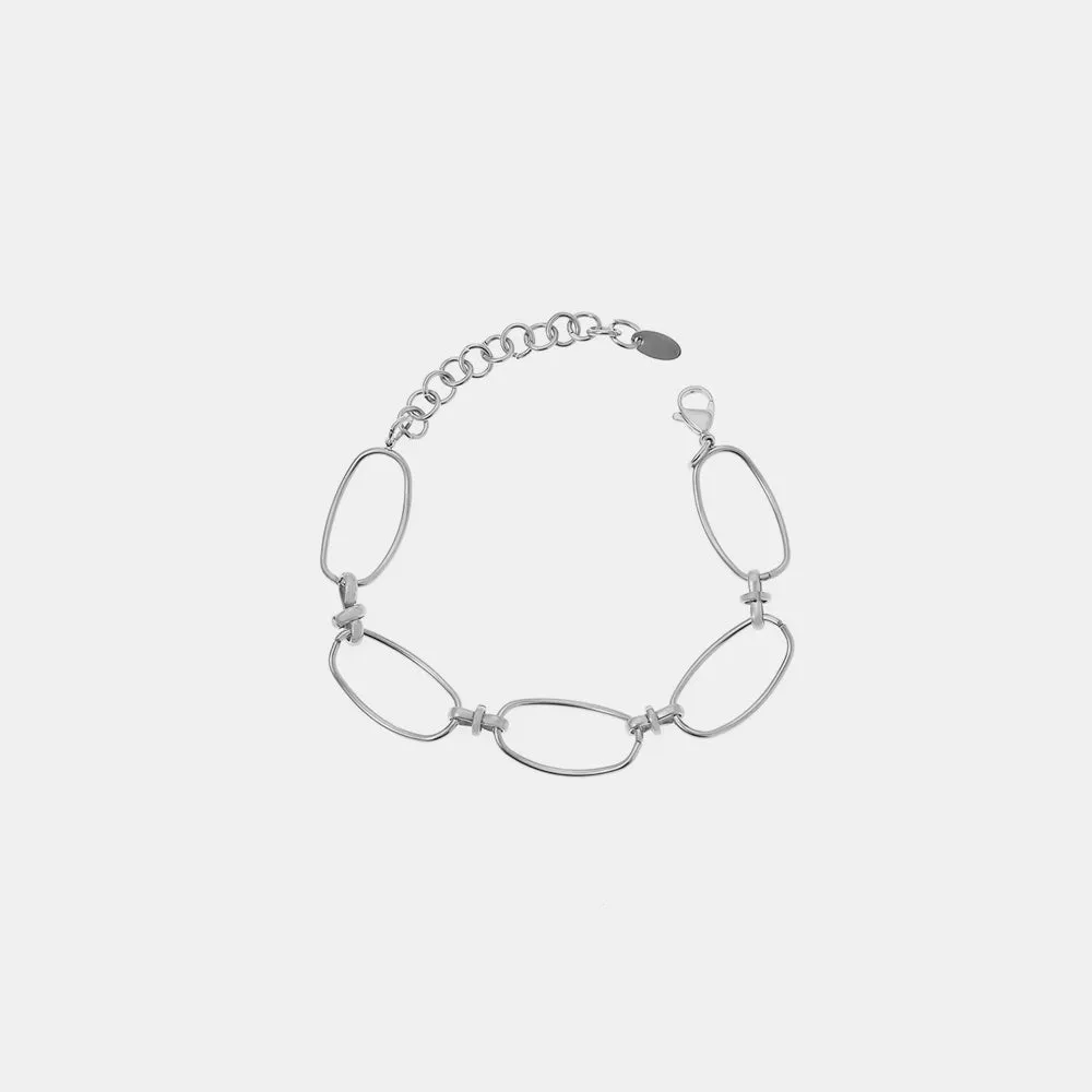 Titanium Steel Chain Bracelet sold by Charming Charlie product image thumbnail 4