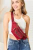 Fame Triple Pocket Nylon Fanny Pack sold by Charming Charlie