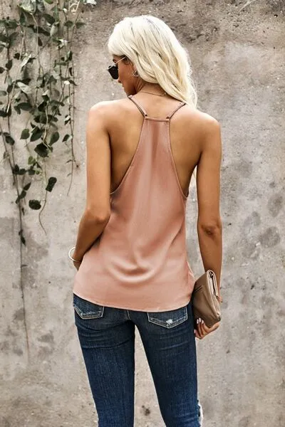 V-Neck Contrast Cami sold by Charming Charlie product image thumbnail 3
