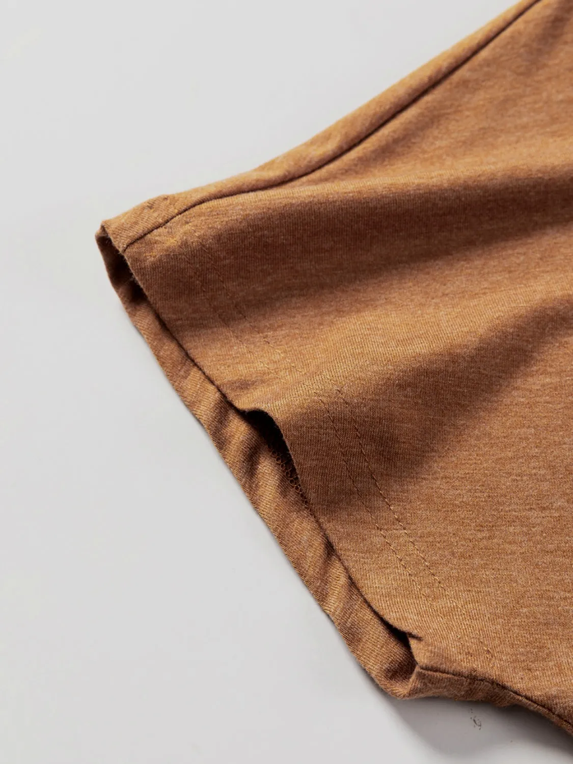 Contrast Round Neck Short Sleeve T-Shirt sold by Charming Charlie product image thumbnail 5