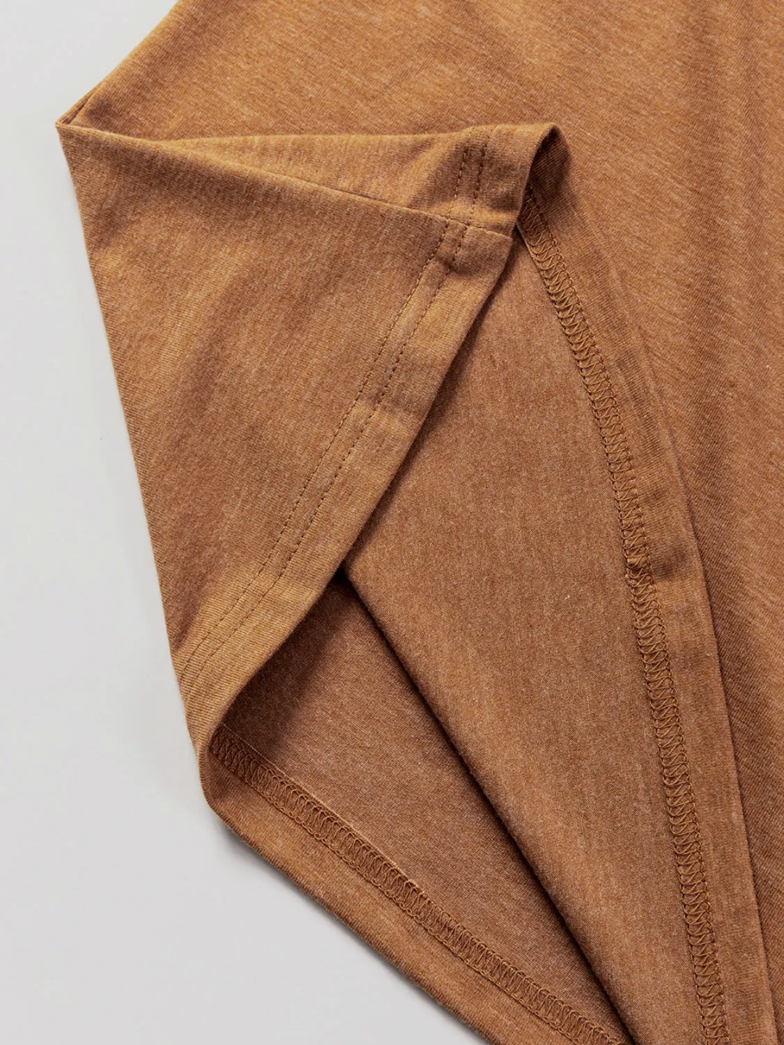 Contrast Round Neck Short Sleeve T-Shirt sold by Charming Charlie product image thumbnail 4