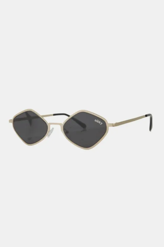 Nicole Lee USA Metal Frame Geometric Sunglasses sold by Charming Charlie