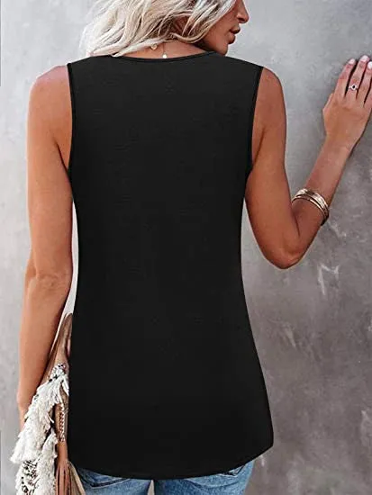 Round Neck Wide Strap Tank sold by Charming Charlie product image thumbnail 2