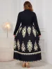 Plus Size Printed Mock Neck Long Sleeve Dress sold by Charming Charlie