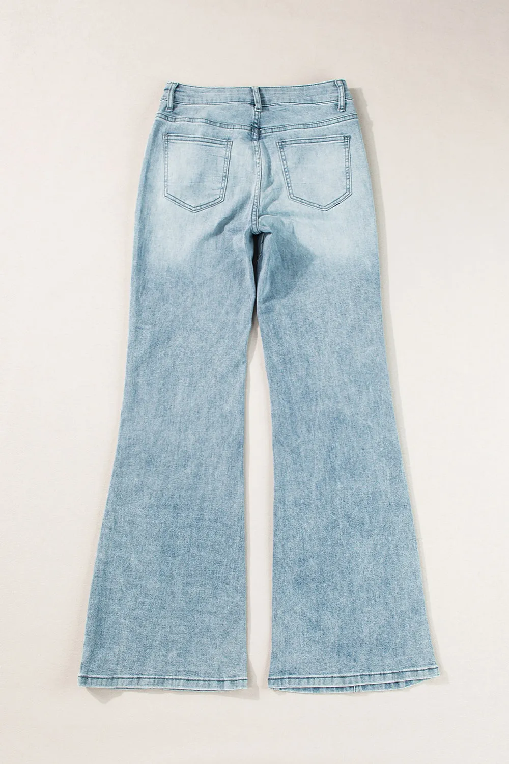 High Waist Bootcut Jeans with Pockets sold by Charming Charlie product image thumbnail 3