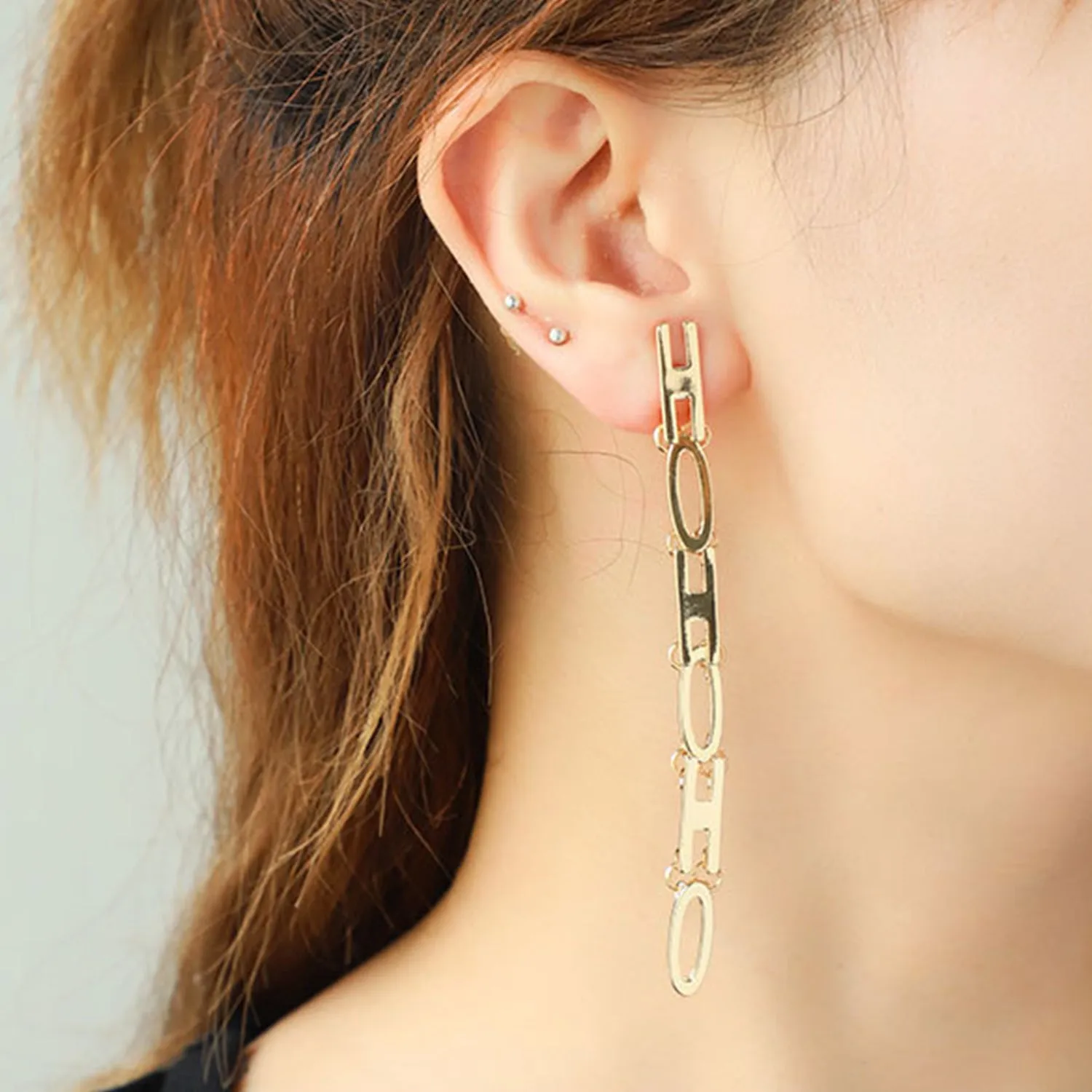Gold-Plated Bar Earrings sold by Charming Charlie product image thumbnail 2