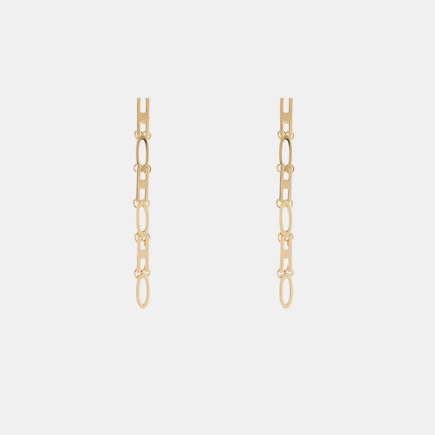 Gold-Plated Bar Earrings sold by Charming Charlie product image thumbnail 3