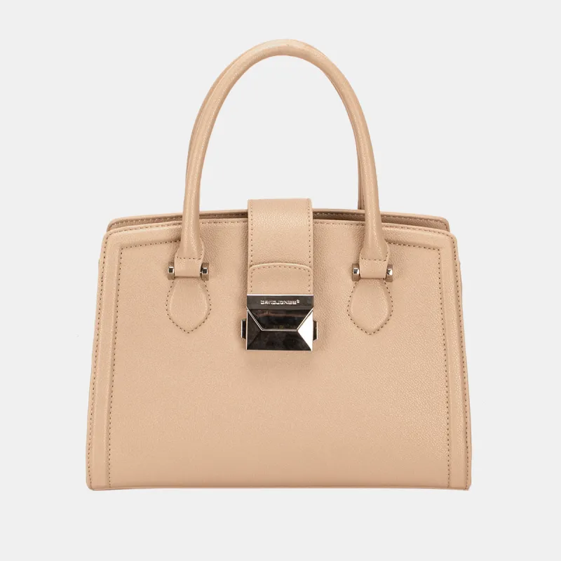 David Jones PU Leather Handbag sold by Charming Charlie