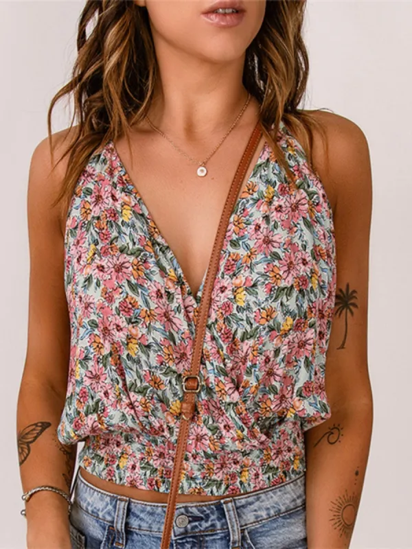 Floral Surplice Cami sold by Charming Charlie