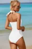Halter Neck One-Piece Swimwear sold by Charming Charlie
