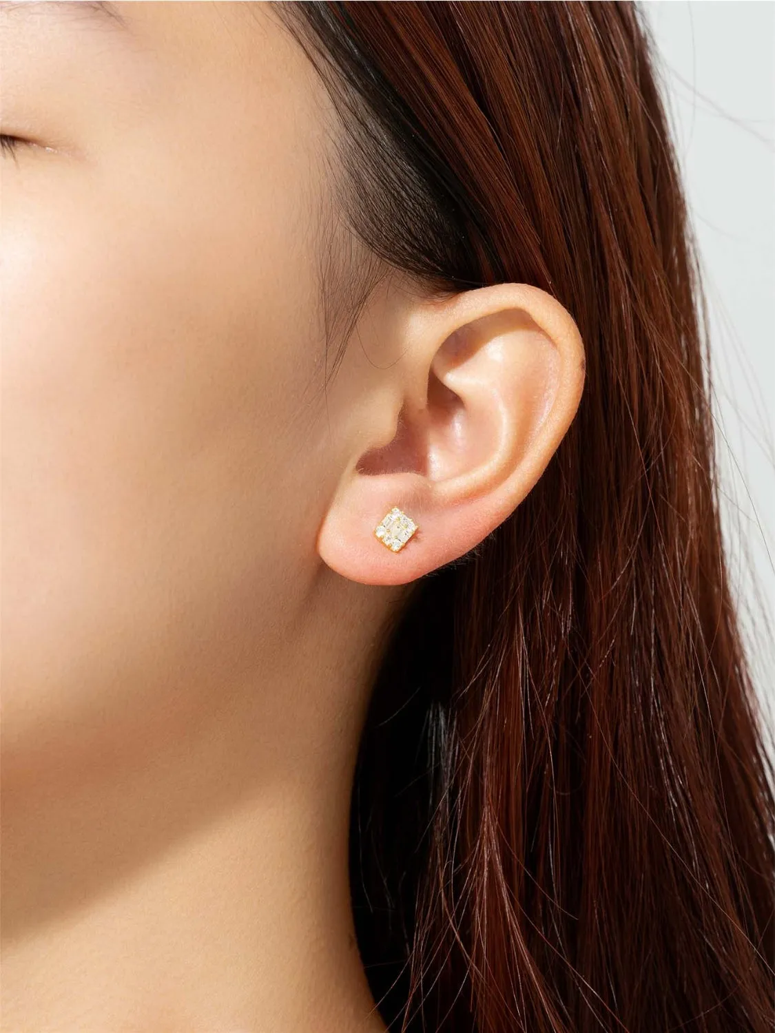 925 Sterling Silver Zircon Stud Earrings sold by Charming Charlie product image thumbnail 4