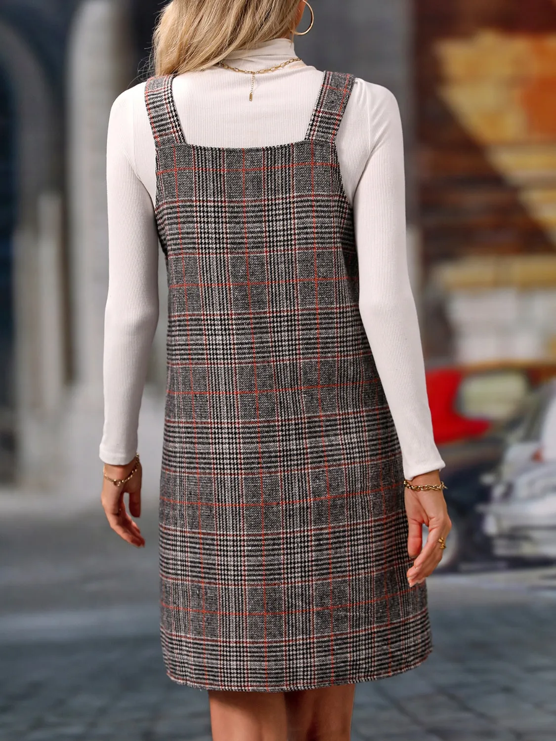 V-Neck Wide Strap Mini Dress sold by Charming Charlie product image thumbnail 2