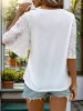V-Neck Flutter Sleeve T-Shirt sold by Charming Charlie