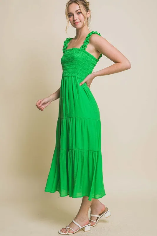 Smocked Bodice Maxi Dress sold by Charming Charlie product image thumbnail 2