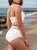 Scoop Neck Wide Strap Two-Piece Swim Set sold by Charming Charlie