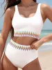 Scoop Neck Wide Strap Two-Piece Swim Set sold by Charming Charlie