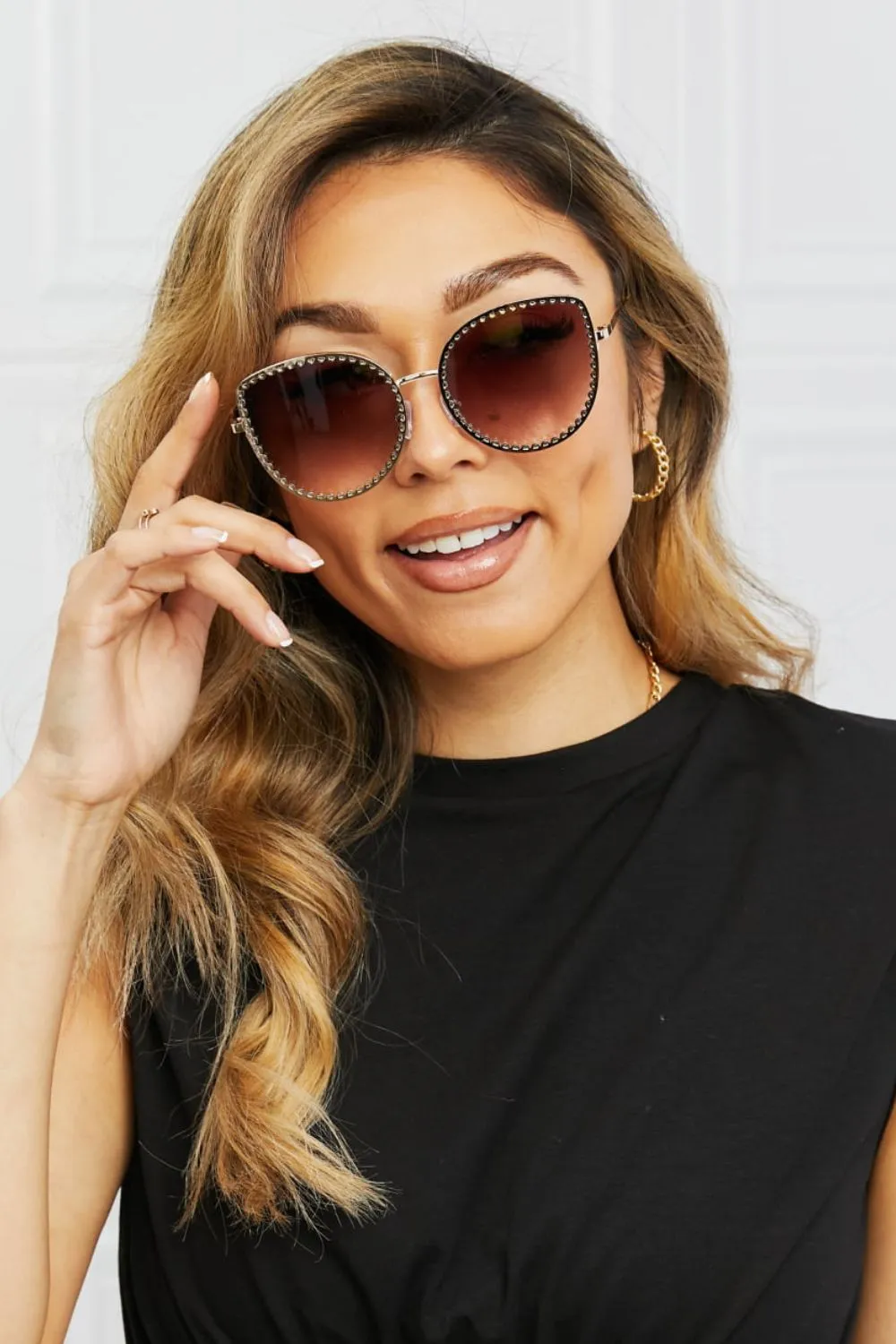 Full Rim Metal Frame Sunglasses sold by Charming Charlie