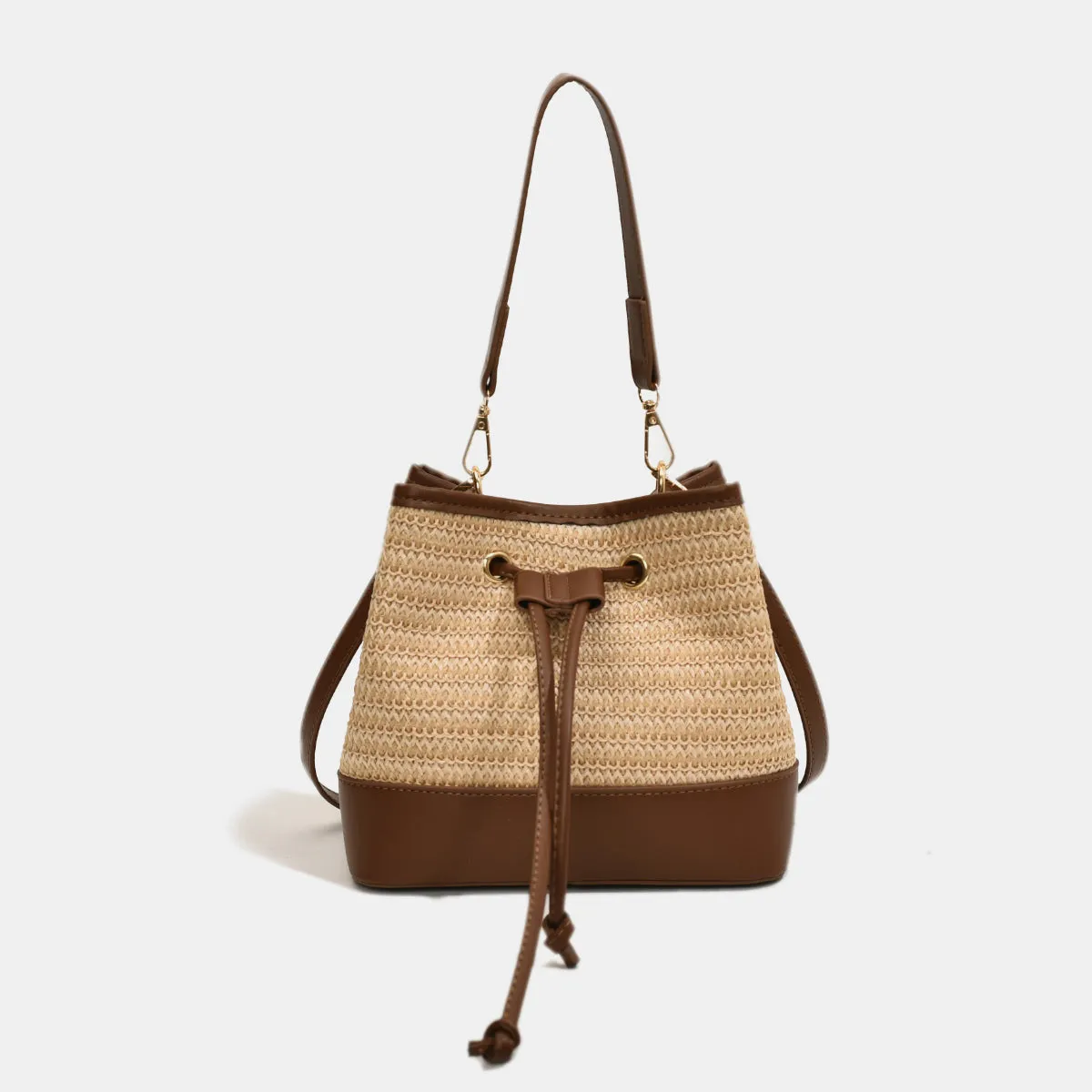 Straw Braided Shoulder Bag sold by Charming Charlie