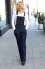 Judy Blue Dark Denim High Waist Wide Leg Overalls sold by Charming Charlie