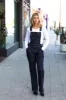 Judy Blue Dark Denim High Waist Wide Leg Overalls sold by Charming Charlie