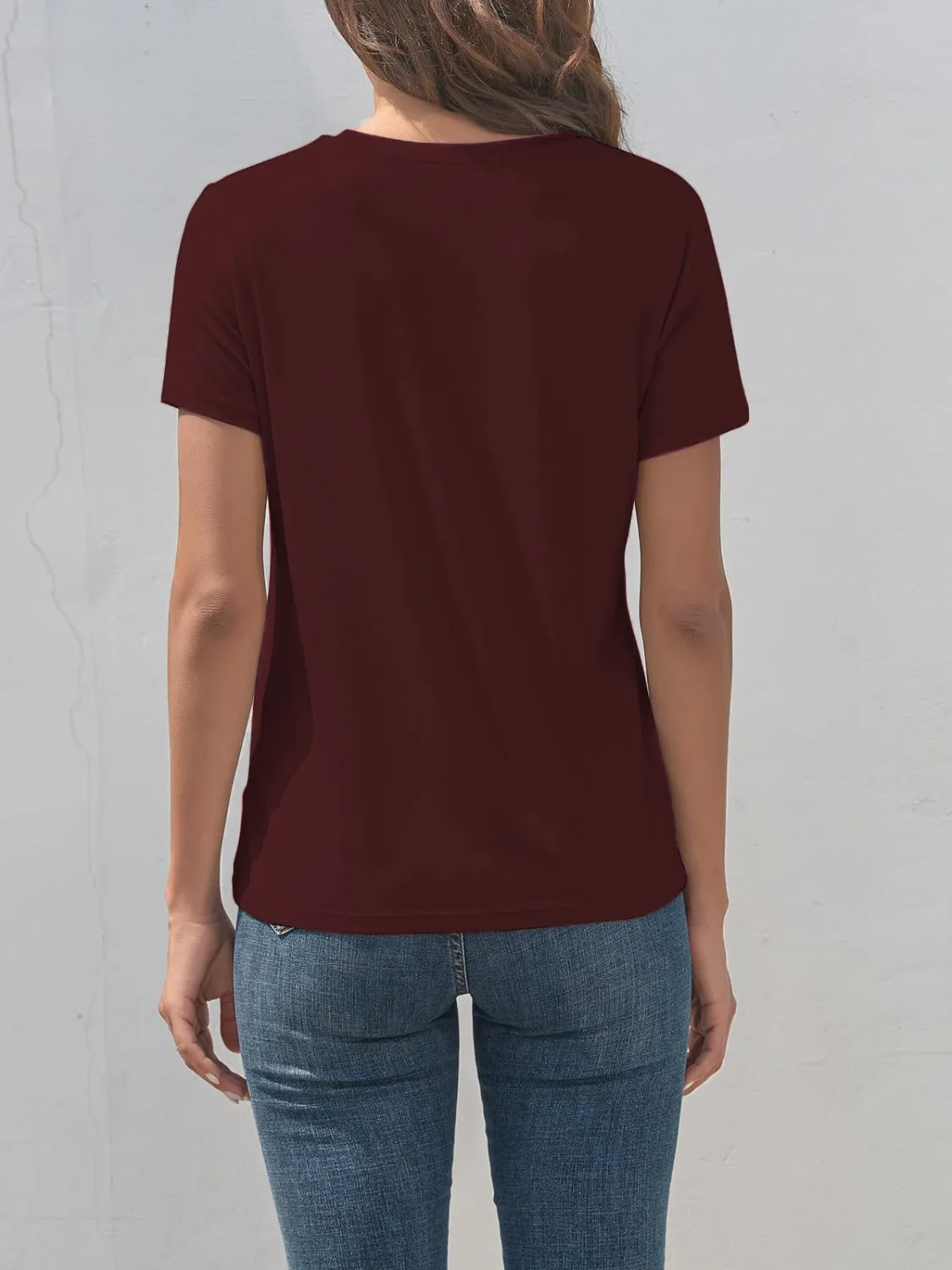 Cross Graphic Round Neck T-Shirt sold by Charming Charlie product image thumbnail 2