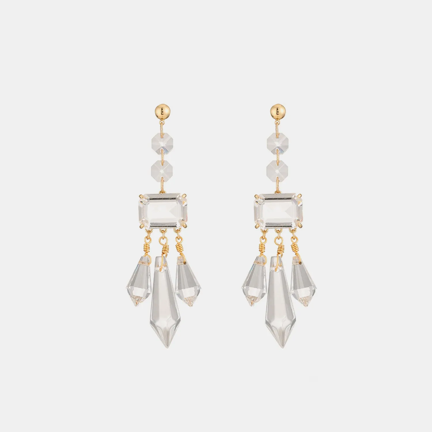 Alloy Glass Dangle Earrings sold by Charming Charlie product image thumbnail 5