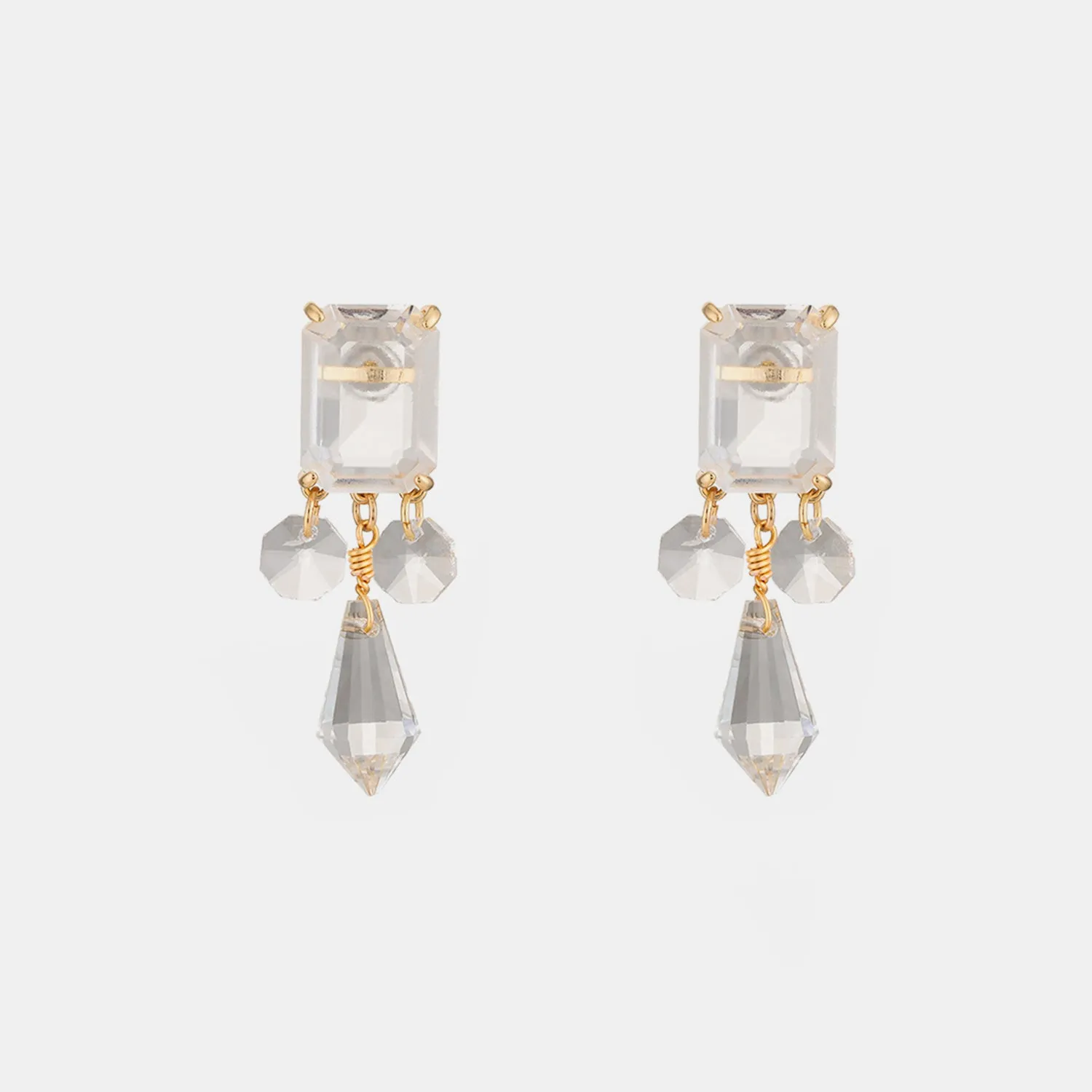 Alloy Glass Dangle Earrings sold by Charming Charlie product image thumbnail 2