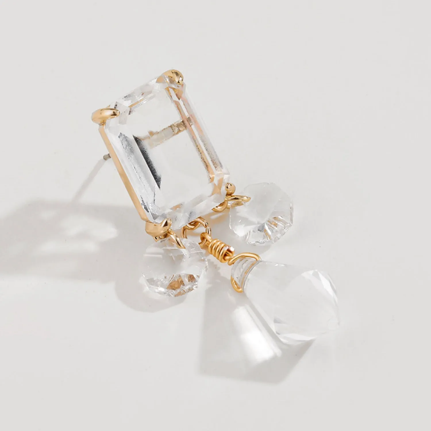 Alloy Glass Dangle Earrings sold by Charming Charlie product image thumbnail 3