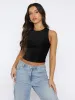 Round Neck Cropped Tank sold by Charming Charlie