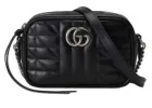 Gucci Hand Bag- Gucci GG Marmont matelassé mini bag Black with Antique silver-toned hardware sold by Charming Charlie