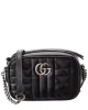 Gucci Hand Bag- Gucci GG Marmont matelassé mini bag Black with Antique silver-toned hardware sold by Charming Charlie