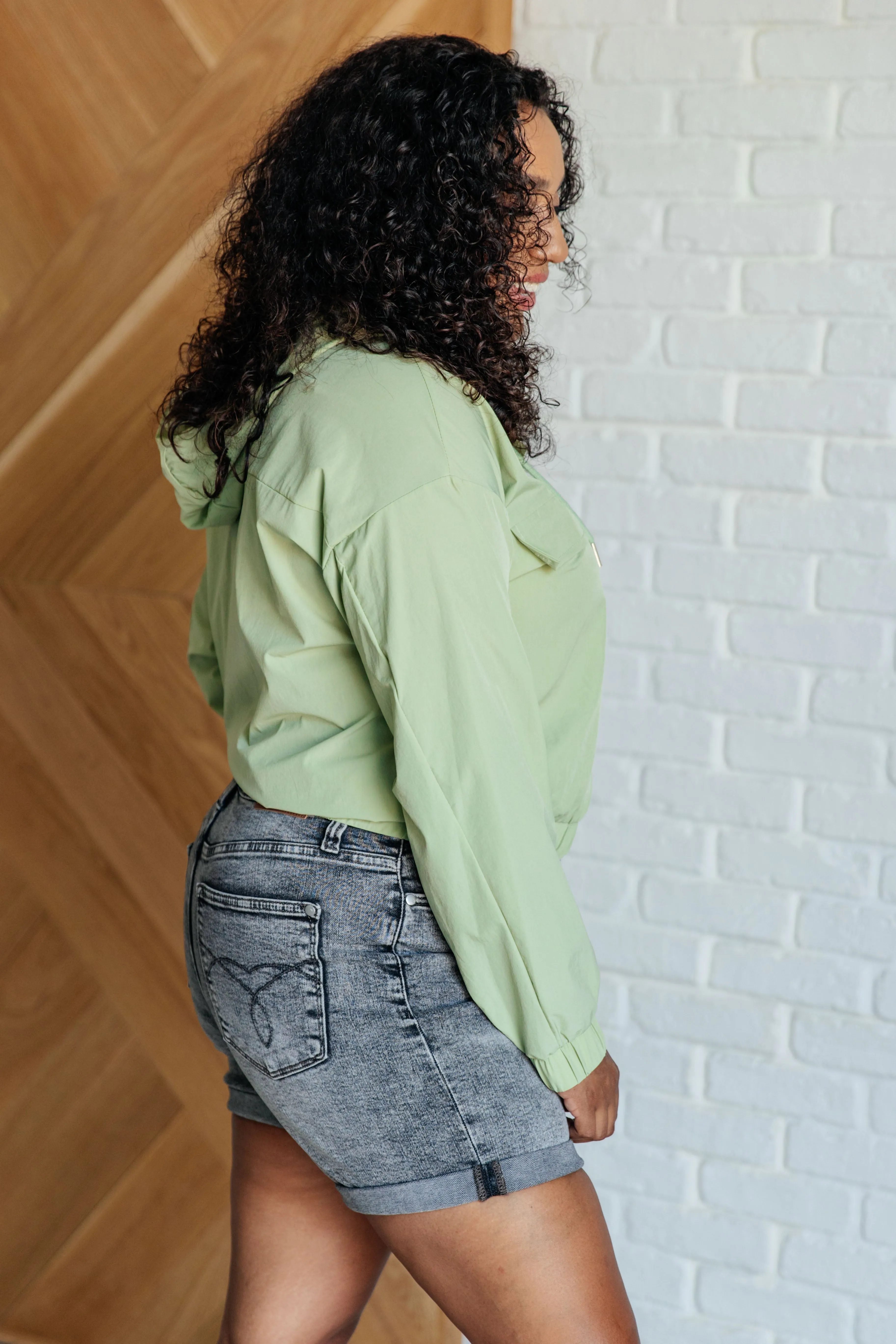 Tomorrow's Forecast Hooded Windbreaker sold by Charming Charlie product image thumbnail 5