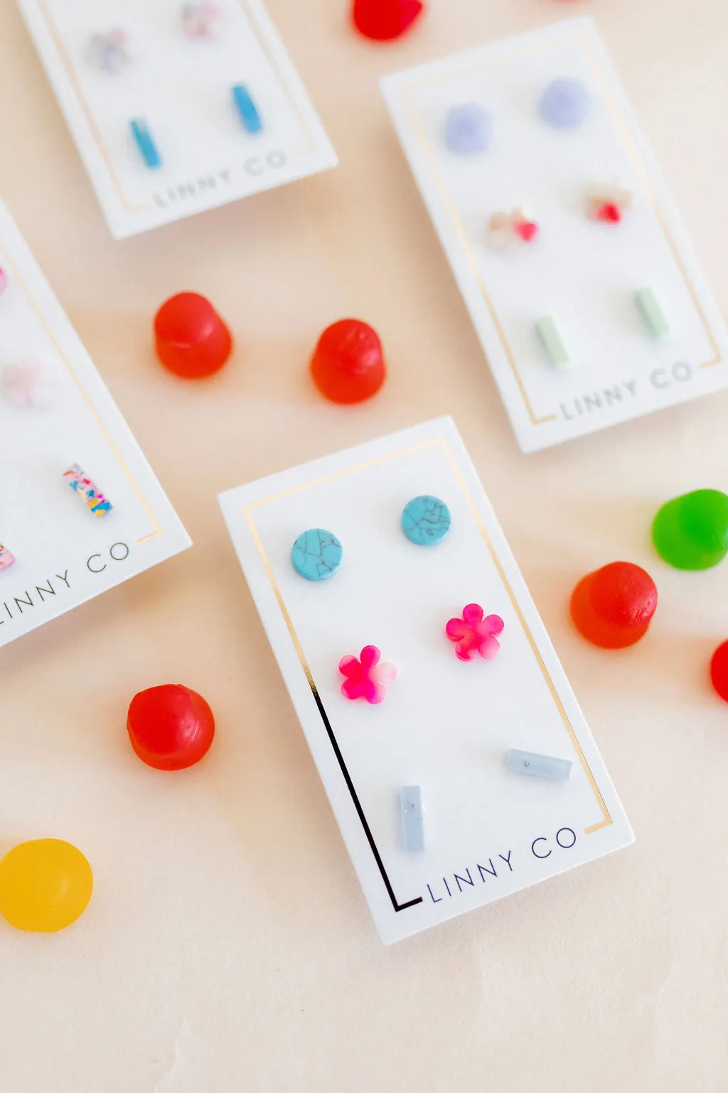 Stud Trio - Lollipop sold by Charming Charlie product image thumbnail 4