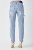 RISEN Distressed Slim Cropped Jeans sold by Charming Charlie