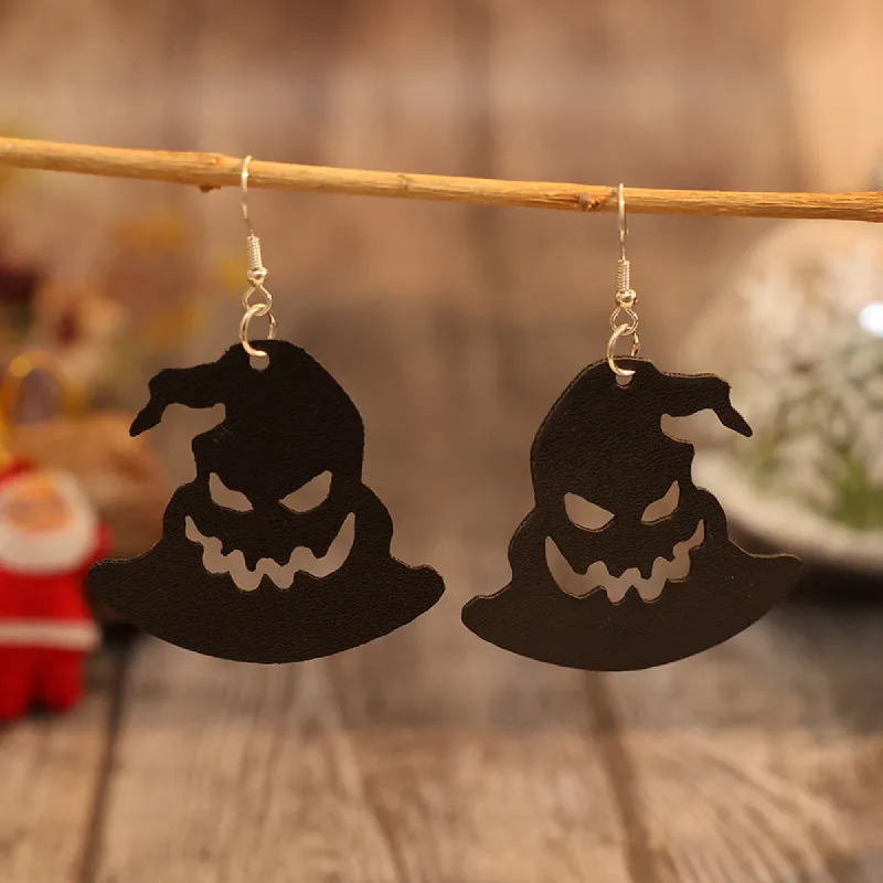 PU Leather Hat Shape Earrings sold by Charming Charlie