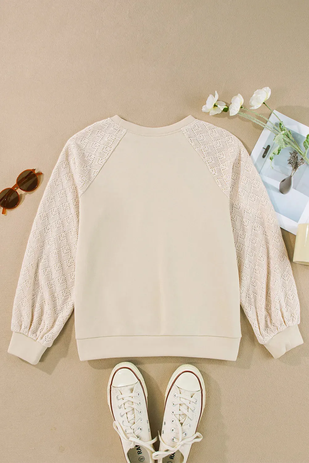 Round Neck Long Sleeve Sweatshirt sold by Charming Charlie product image thumbnail 3