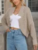 Openwork Open Front Long Sleeve Cardigan sold by Charming Charlie