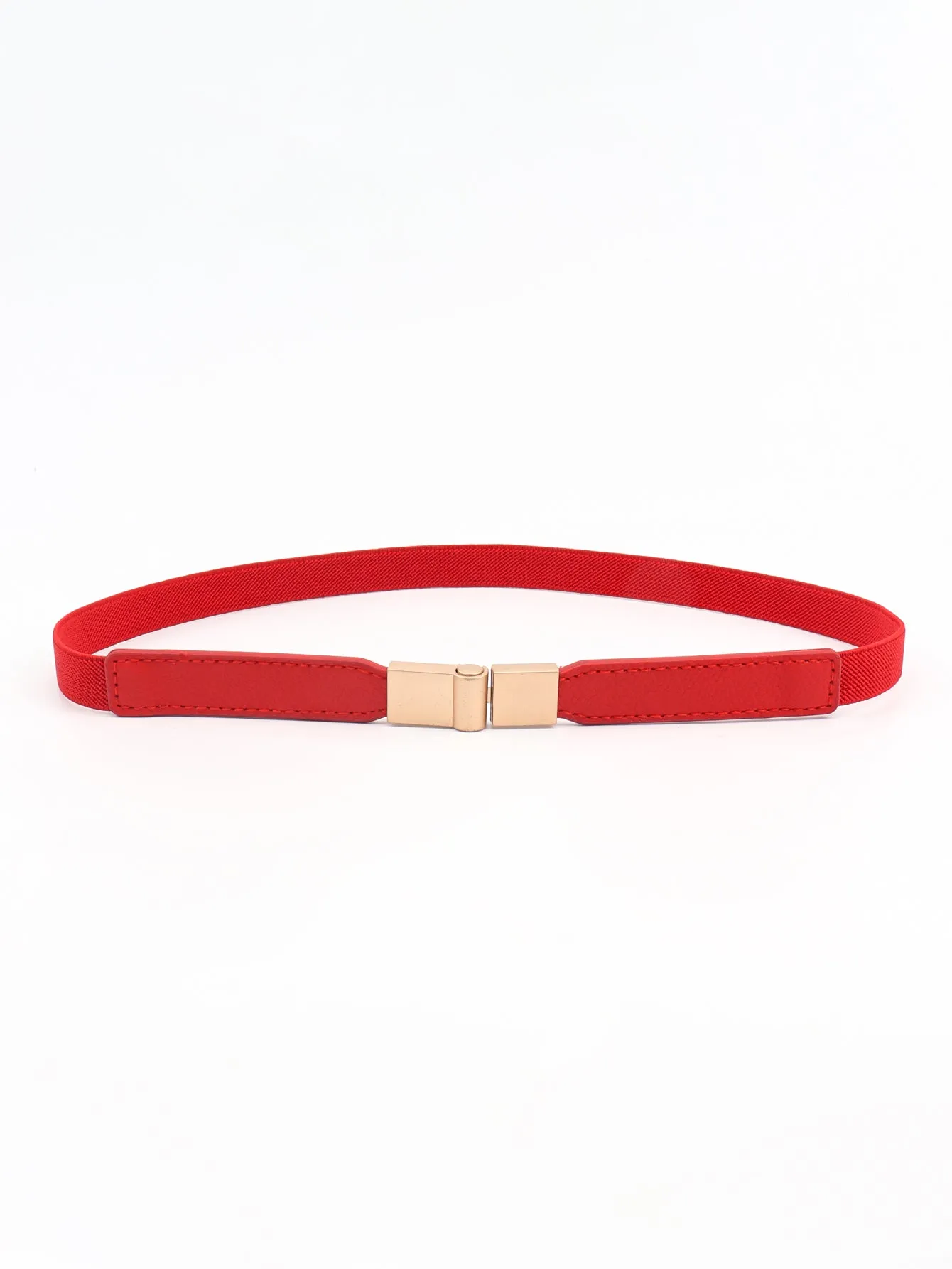 PU Elastic Skinny Belt sold by Charming Charlie product image thumbnail 4