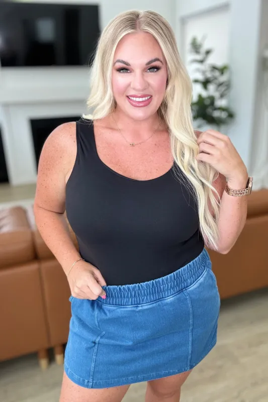 Endorphin Rush Bodysuit in Black sold by Charming Charlie