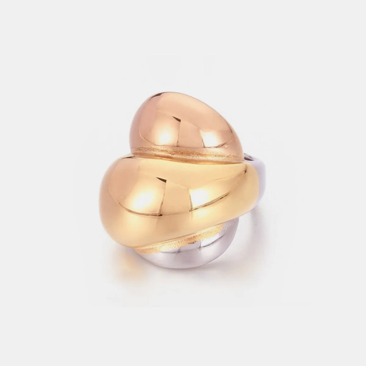 Titanium Steel Geometric Shape Ring sold by Charming Charlie product image thumbnail 4