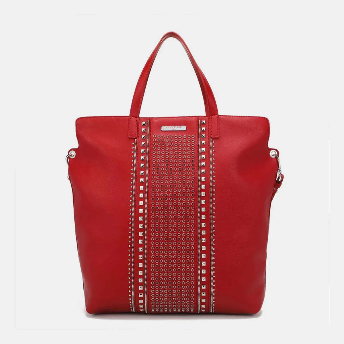 Nicole Lee USA Studded Large Tote Bag sold by Charming Charlie product image thumbnail 4