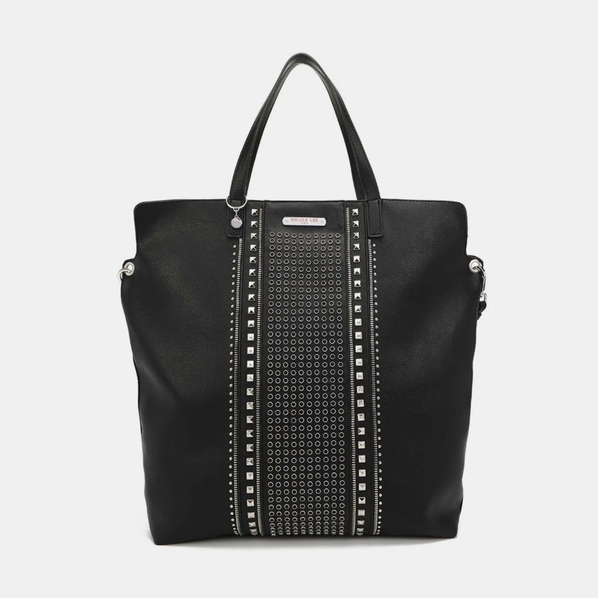 Nicole Lee USA Studded Large Tote Bag sold by Charming Charlie